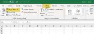 An image of Microsoft Excel spreadsheet with email meta data.