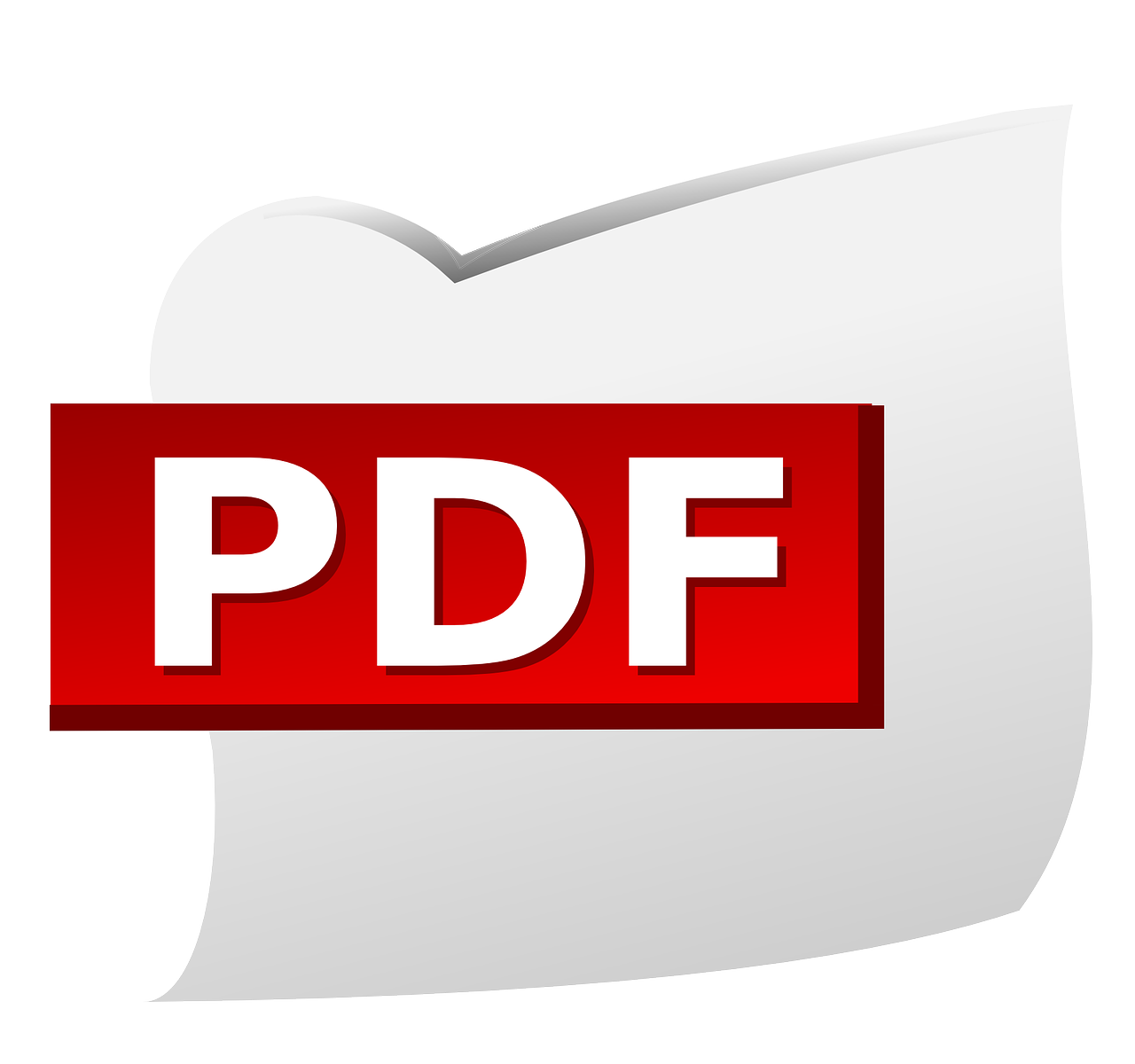 PDF logo illustration